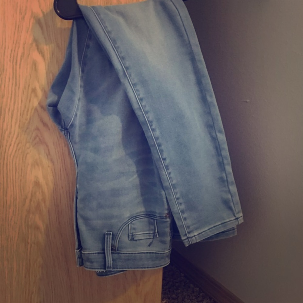 High rise skinny jean